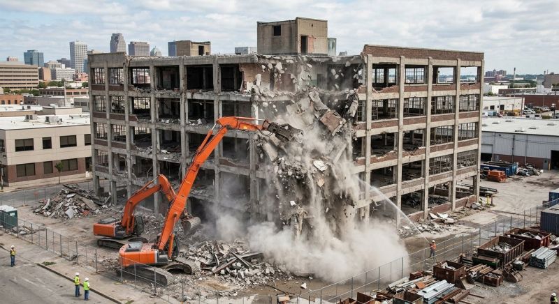 Industrial Demolition in Bergen County, NJ